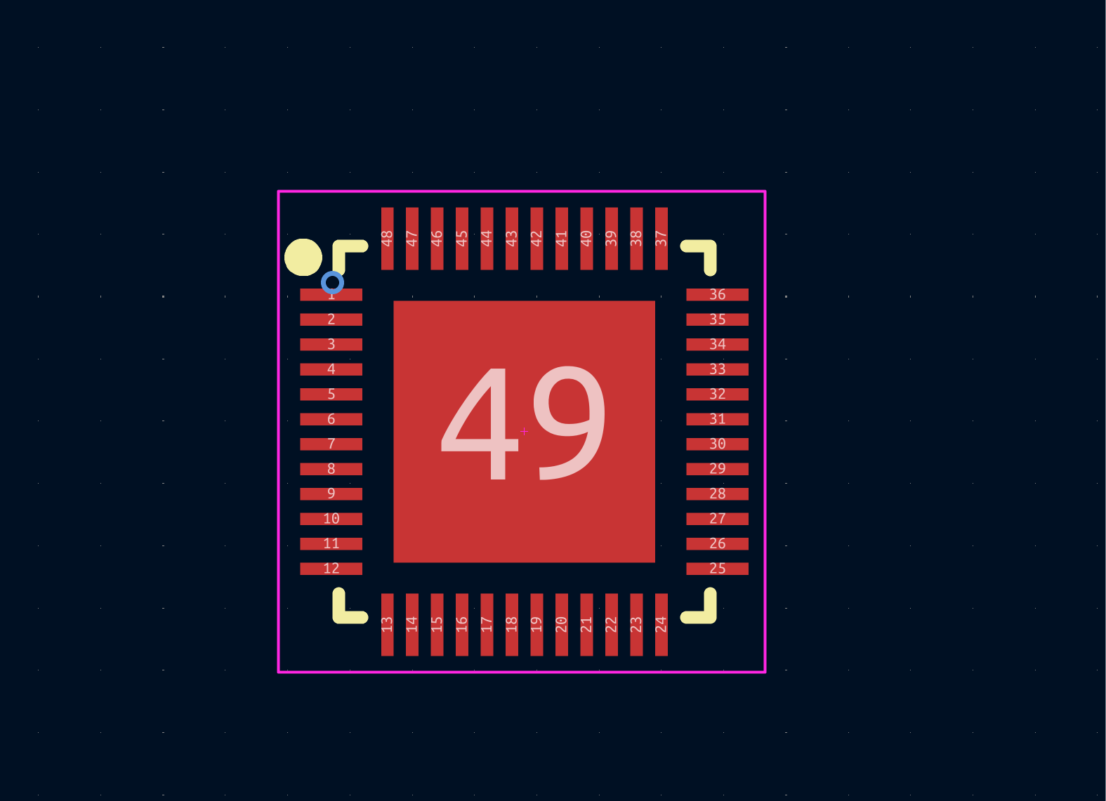 KiCad footprint export